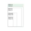 LENETA Form P300-2K Transparent Polyester Cardboard