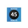 Bossio NSW-45 Single Point Reversible Temperature Test Paper 30 * 30mm/45 ℃