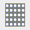 CHANGLONG ZCW1-65 smart temperature patch, temperature 65 ℃ specification 25x21mm Figure 2