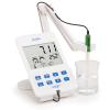 HANNA HI2002 Desktop acidity meter pH-oxidation reduction ORP-temperature ℃ Tester