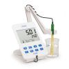 HANNA HI2003 Benchtop Conductivity Meter/Total Solid solubility/salinity/Temperature Meter