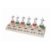 Changzhou GUOHUA HJ-6A Multi-head magnetic heating Stirrer 6 working/digital display type