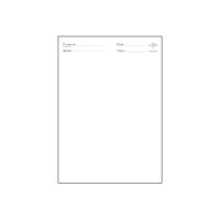 Pushen PS 2930/9 big white hiding power measurement cardboard proofing Paper
