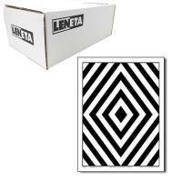 美國Leneta 8K 黑白格遮蓋力紙 黑白相間條紋