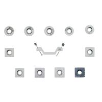 LANDTEK Leeb Hardness Tester shaped support ring (set)