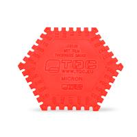 TQC Sheen LD2020 Disposable Plastic Wet Film Comb wet-film card 500pcs/pack
