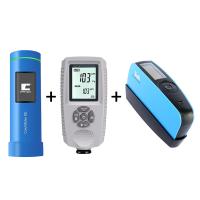 EC-500A+YG60S+ColorMeter SE Dual-use Thickness Gauge + single angle Glossmeter + color difference treasure