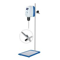 Huxi RWD50 Electric Digital Display Stir, Four-blade Impeller Slurry 100mm Rod L400mm