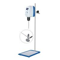 HUXI RWD150 Paste Stirrer, Three Blades Impeller Paste 70mm Rod Length 350mm