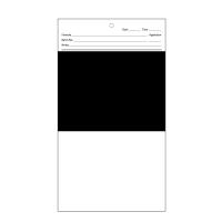 Domestic film cover rate black and white cardboard 140 * 250mm sealed