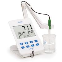 HANNA HI2002 Desktop acidity meter pH-oxidation reduction ORP-temperature ℃ Tester