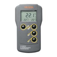 HANNA HI93531 Single Channel Wide Range Temperature Meter