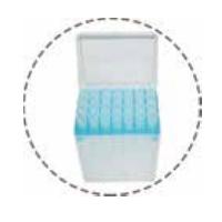 HUXI 20210009 Pipette tip box 28 holes 5ml [not sold separately]