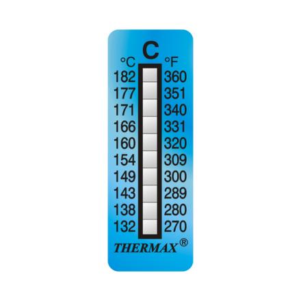 Thermax (TMC) 10 Grid C Temperature Sticker, Model 10STHERNGCD