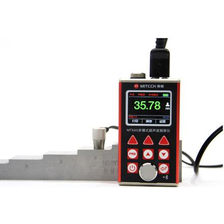 Mattel MT660 High Precision Ultrasonic Thickness Gauge coating Thickness range 3~ 100mm