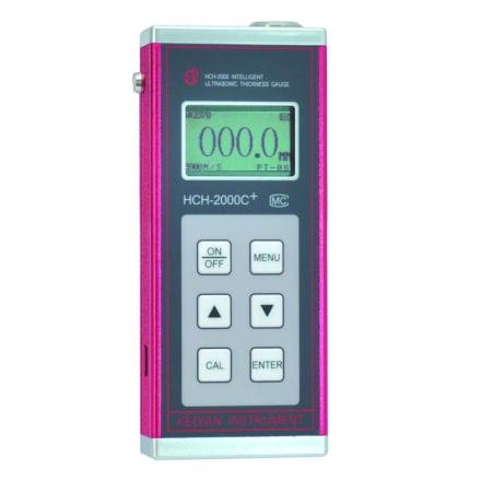 KTEC HCH-2000C + Ultrasonic Thickness Gauge Metal Shell 0.7~ 350mm Thickness Measurement Range
