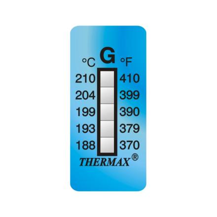 Thermax (TMC) 5-grid G thermal test paper 188~ 210 ℃,