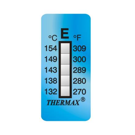 Thermax (TMC) 5 E Temperature Indication Stickers 132~ 154 ℃