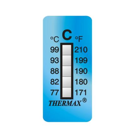Thermax (TMC) 5-grid C Temperature Indicator Label 77~ 99 ℃