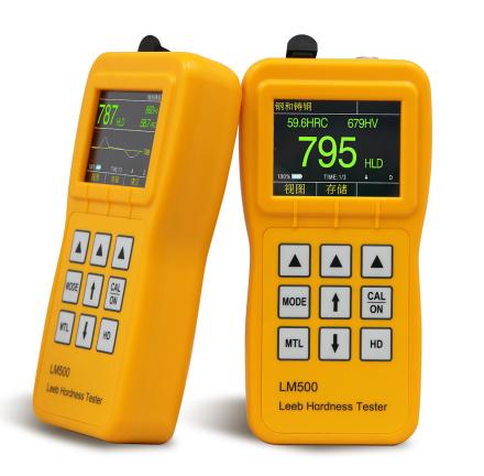YUSHINDT LM500 color screen Leeb Hardness Tester color large screen 3 kinds of Hardness same screen