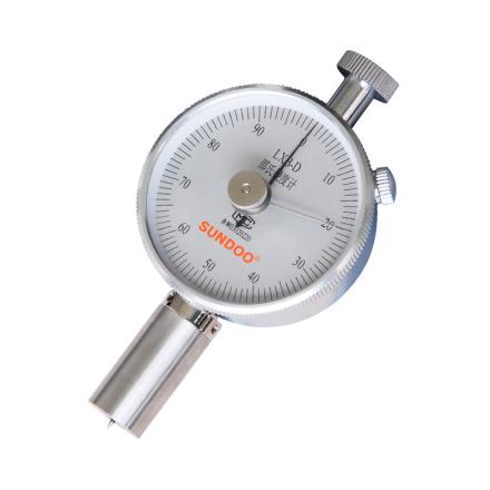 SUNDOO LXB-D Rubber and Plastic Shore Durometer Dual Pointer Type D Shore Durometer