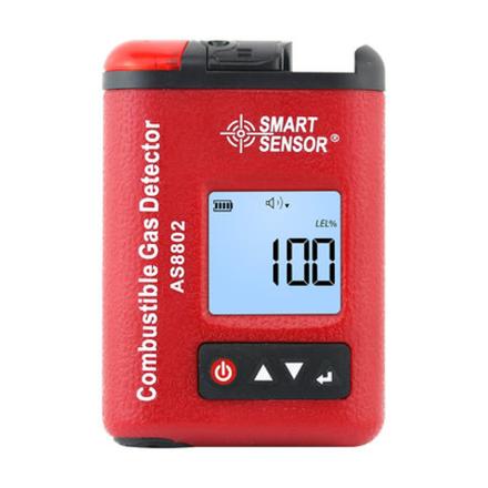 Smart Sensor AS8802 Combustible Gas Detector Range 0~100% LEL