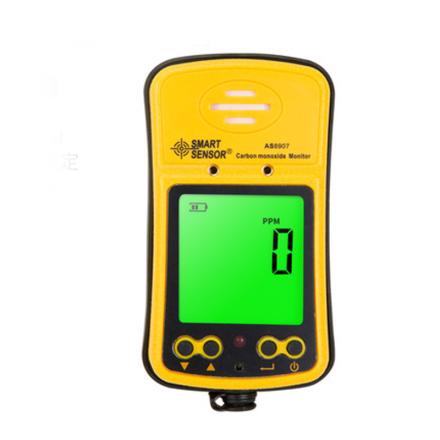 SMART SENSOR AS8907 Carbon Monoxide Detector, Diffusion + Pump Suction