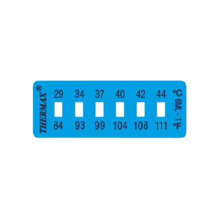 TMC 06STHM0ML2C01PK 6-grid temperature measurement label, temperature sensing sticker 44-62 ℃