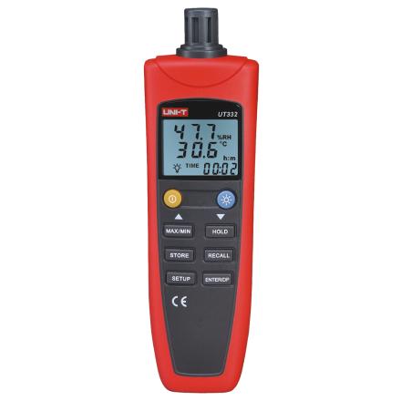 UNI-T UT332 Digital Humidity Meter Humidity accuracy high +/- 2.5% RH
