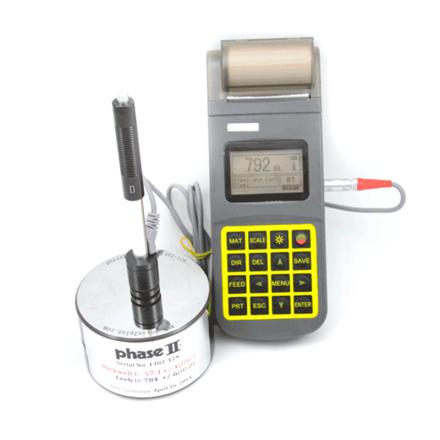 PHASE II PHT-3500 Portable Leeb Hardness Tester with printer
