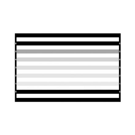 LENETA Form CU-1M gray scale cardboard