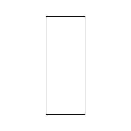 LENETA Form WF Pure White Cardboard