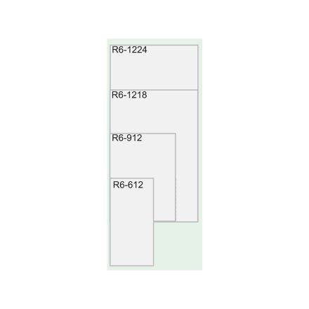 LENETA Form R6-1224 Fiber Panel 