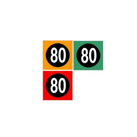 YDX SXQ-60 Irreversible Thermometric Paper 60 ℃ Digital Display Enhanced Type (48 pieces/sheet)