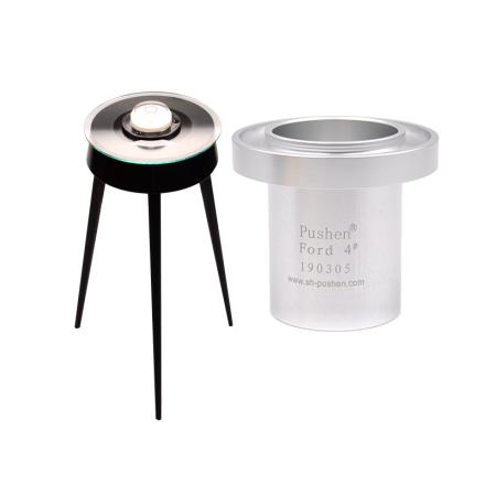 Pushen Ford-2 #Desktop Viscosity cup with bracket, aluminum