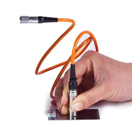 LEEB probe (with printer) F1 magnetic Induction probe with leeb242 Coating Thickness Gauge