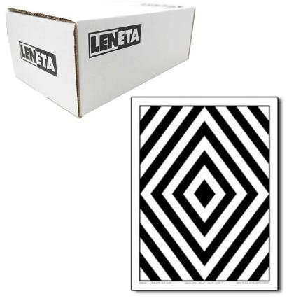 Leneta 8K Checkerboard Opacity Chart Black and White Stripes