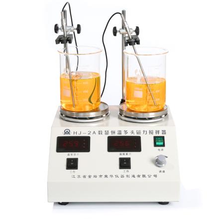 RONGHUA  HJ-2A digital thermostatic multi-head Magnetic Stirrer