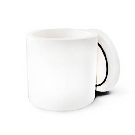 DECO-ALO-V-4L aluminum oxide ceramic ball milling tank, volume 4L