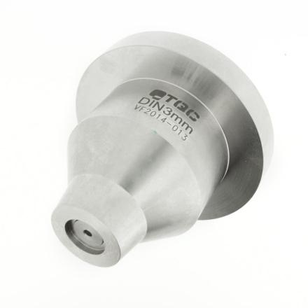 TQC VF2015 stainless steel Din cup, filter diameter 4mm