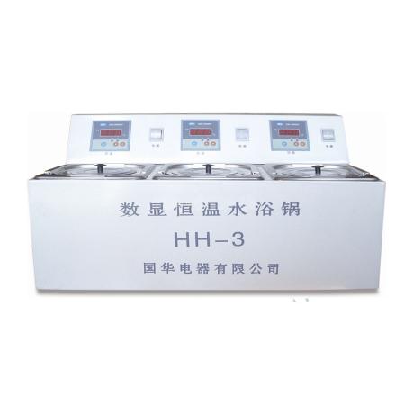Changzhou GUOHUA HH-3A Digital Display Single Control Single Row Water bath Three holes/Digital Display