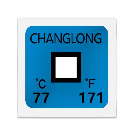 CHANGLONG WDJ-154 Single grid discoloration temperature paper 154 ℃