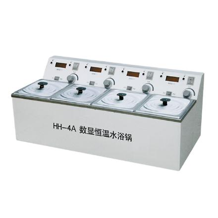 Changzhou GUOHUA HH-4A digital display single control single row Water bath four holes/digital display
