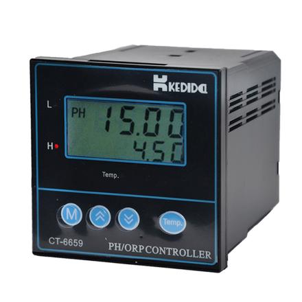 KeDiDa CT-6659 Industrial PH Tester, Electrodeless Range: 0.00~14.00pH