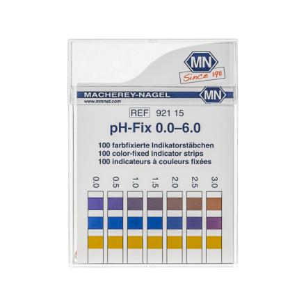 MN 92115 high-precision PH test strip Measurement range 0.0~6.0pH