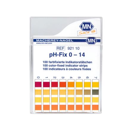MN 92110 Universal ph indicator paper Measurement range 0~14pH