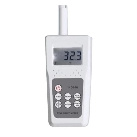 Topco HD600 dewpoint meter, humidity, temperature wet-bulb temperature dewpoint temperature