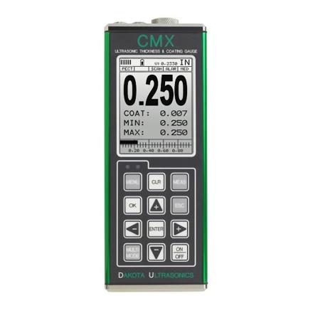 DAKOTA CMX Ultrasonic Thickness Gauge Simultaneous Measurement of Material and Coating thickness