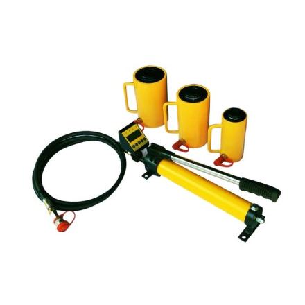 TIANDIXINGHUO XH-30T Bolt Tension Gauge, hydraulic cylinder, hollow self-resetting 300kN