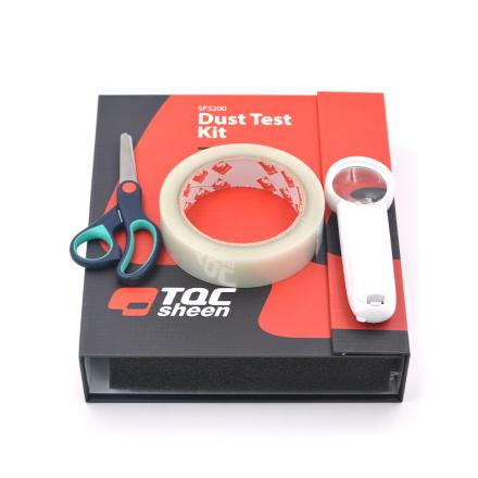 TQC SP3200 dust test kit for evaluating the size and size of surface dust